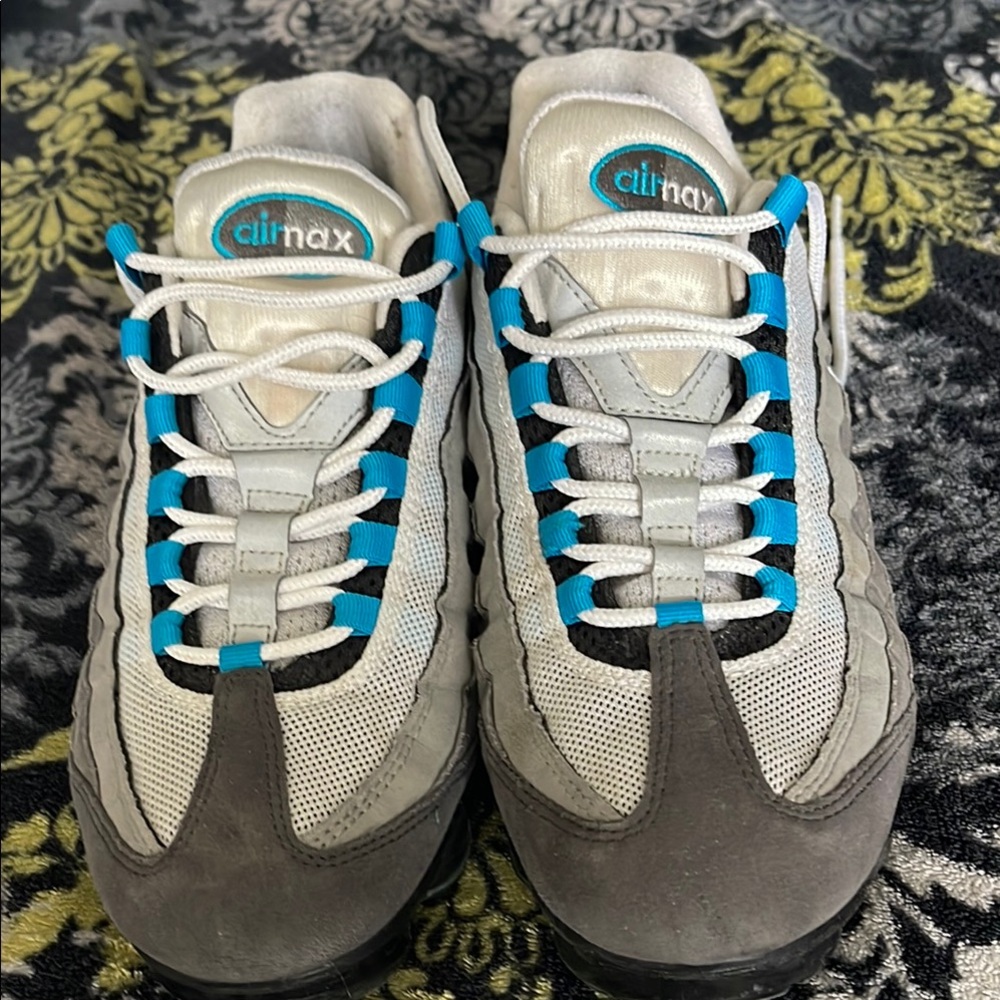 Nike Air Max Men's Shoes - Gray and Blue